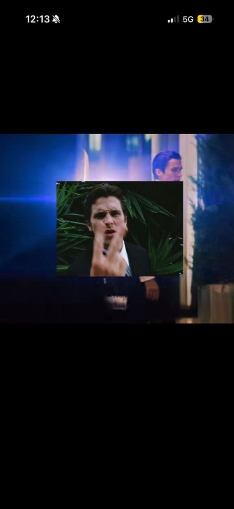 American Psycho film still used as a dark, cinematic reference direction.